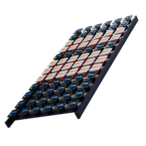 DaMi Tellerrost Dream 140 x 200 cm - 5 Zonen Lattenrost für individuellen Schlafkomfort - Lattenrost mit 84 Tellermodulen und individueller Härteverstellung für ergonomischen Schlaf. Made in Germany, bietet es optimale Unterstützung für einen gesunden Schlaf.