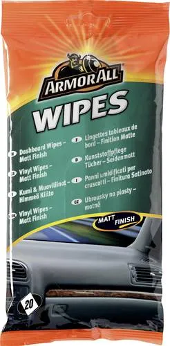 ArmorAll 35020L Kunststoffpflegetücher seidenmatt 20St.