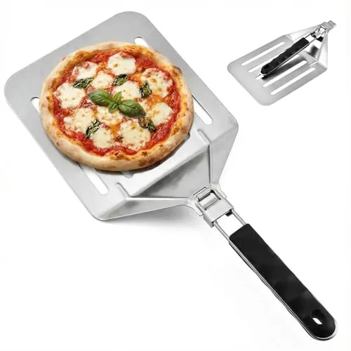 Edelstahl Pizzaschieber klappbar 8 Zoll