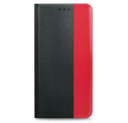 prio Handytasche prio Book Case Fashion for iPhone 14 Pro black-red (Book Cover)