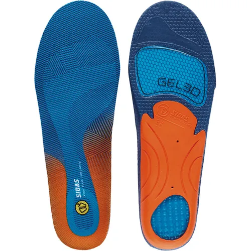 Sidas Cushioning Gel 3D Einlegesohle Größe 42 - Schuhzubehör mit anatomisch geformter Gel-Dämpfung für optimalen Komfort in Wanderschuhen, Bergstiefeln und Freizeitschuhen.