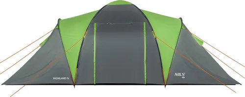 Nc6431 Camping Zelt Grün-Grau Highland IV von Nils Camp