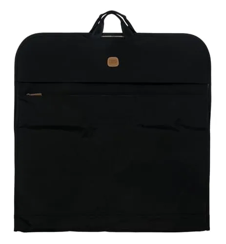 Bric's X-Travel Suiter Black - Kleidertaschen mit vielen Fächern für sicheren Transport von Kleidung, aus hochwertigem Material – ideal für Geschäftsreisen oder besondere Anlässe.