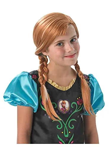 Rubies Anna Die Eiskönigin Perücke für Kinder