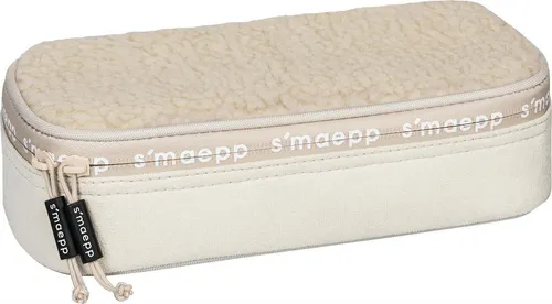 BRUNNEN Schlampermäppchen s'maepp XL „Plüsch“ - Federmäppchen mit großem Stauraum, strukturierter Einteilung und robustem Reißverschluss - ideal für Schule und Freizeit.