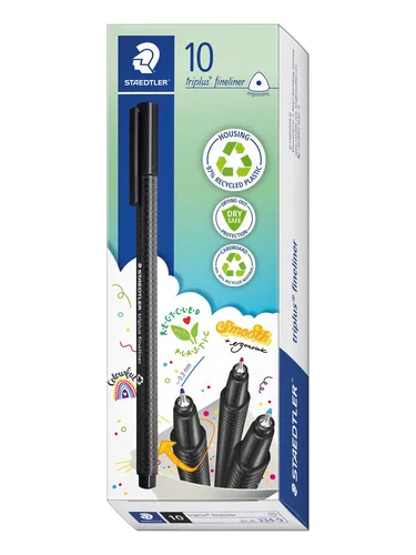 Staedtler Fineliner triplus rPP.10 pcs salmon von STAEDTLER