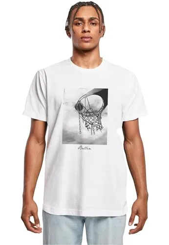 Mister Tee Herren Ballin 2.0 Tee T-Shirt XL, Weiß - Stylisches Herren T-Shirt mit auffälligem Print für einen coolen Look. Angenehmes Material und lässiger Schnitt sorgen für optimalen Tragekomfort.