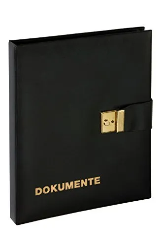 Pagna Dokumentenmappe (Dokumententasche, 4-Ring-Mechanik, 1H) schwarz