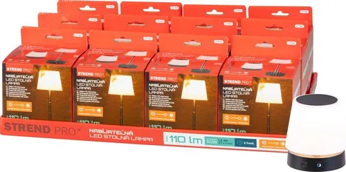 Tischlampe Strend Pro NLTL-12-4746 – dimmbar & teleskopisch