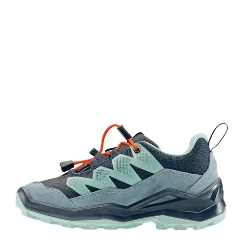 Lowa Maddox Pro GTX LO JR navy/rauchblau (6968) 31 - Wanderschuhe für Kinder mit GORE-TEX Membran für wasser- und winddichten Schutz. Ideal für aktive Abenteuer im Freien mit praktischem Speedlacing-System.