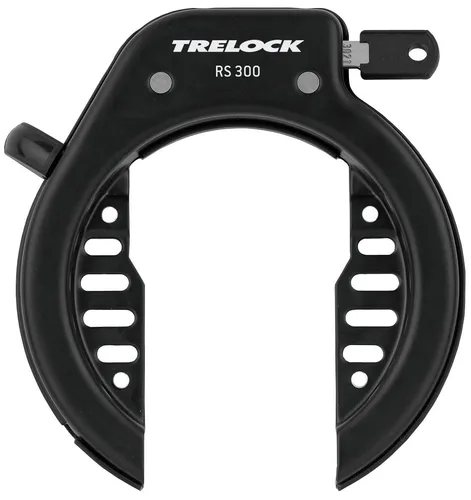 Trelock RS 300 Naz Rahmenschloss – Mehrfarbig, Einheitsgröße - Fahrradschloss mit 61 mm Öffnungsweite, umschaltbarem Schlüssel und flexibler Halterung für optimale Sicherheit und Komfort.