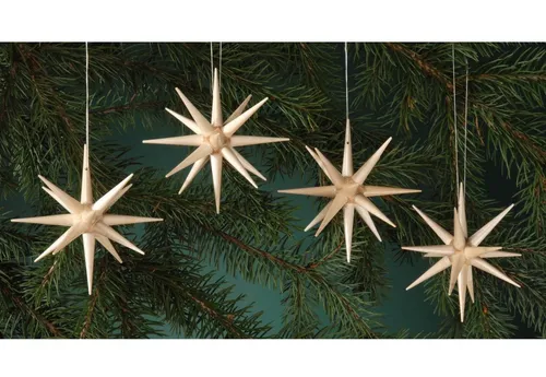 Weihnachtsbaumschmuck Beige von Albin Preissler