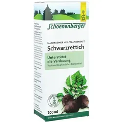 Produktbild Schoenenberger Naturreiner Heilpflanzensaft Schwarzrettich