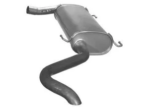 VEGAZ Endschalldämpfer hinten für PEUGEOT FIAT CITROËN von VEGAZ