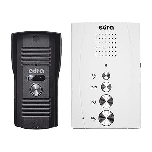 EURA Türsprechanlage Eura Adp-11A3 Invito Weiss