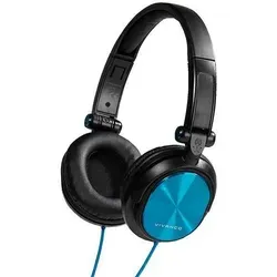 VIVancoTMHochwertiges Over Ear Kopfhörer, Integriertes Mikrofon, Anruffunktion, 20-20.000Hz ,1,8 m Kabellänge, Metallic Design, Extra weiche Led... - Schwarz