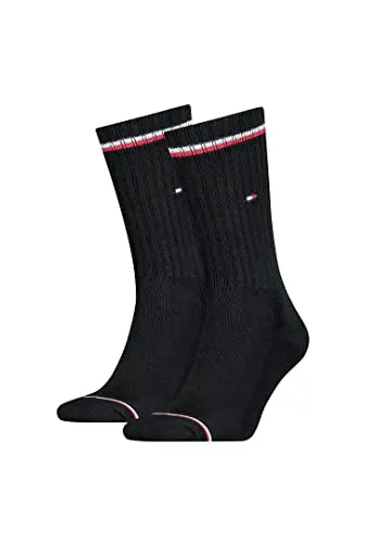 Tommy Hilfiger Iconic Kids' Sports Socks (2 pack) in schwarz von Tommy Hilfiger