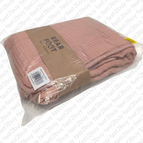 BEARFOOT Babydecke in pink von bearfoot