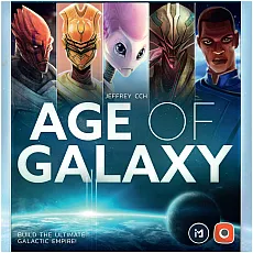 Wydawnictwo Portal Age of Galaxy - englisch 301335 - Age of Galaxy – strategisches Kartenspiel in englischer Sprache, ideal für spannende Spielabende mit Freunden. Enthält klare Spielanleitung und fördert taktisches Denken.