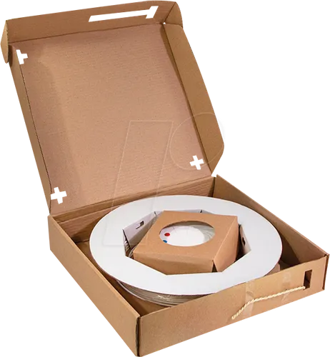 LOGILINK FB2SC20 - FTTH-Anschlußbox, 2x SC/APC, mit 20 m Verlegekabel