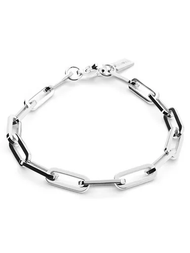 THIORA Armband Island Links – Verstellbare vergoldete Gliederkette für Damen - Armband aus rostfreiem Edelstahl, wasserfest und hautfreundlich. Ideal für jeden Anlass, mit edler 18kt Vergoldung und in stilvoller Geschenkbox.