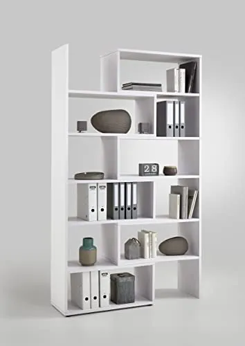 FMD Eckregal Calvi - Flexibles Regal für Ihr Zuhause - Das FMD Eckregal Calvi ist ideal für das Homeoffice. Mit variabel einsetzbaren Regalböden bietet es viel Platz für Akten und Deko. Die schlichte Optik fügt sich harmonisch in jedes Raumkonzept ein.