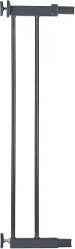 Safety 1st Easy Close Metal 14 cm Gittererweiterung, Schwarz | Kein Bohren, Leicht zu Montierende Erweiterung für Tür- und Treppenschutzgitter, Druckbefestigung