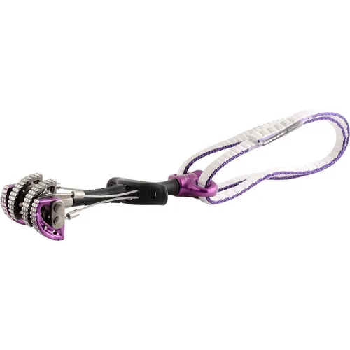DMM Dragon 2 Cam Friend 1/Purple - Camcorder-Kran mit TripleGrip Nockenläppchen für erhöhte Haltekraft und 360-Grad-Flexibilität. Ideale Handhabung dank ergonomischer Daumenpresse und ausziehbarer Dyneema-Schlinge.