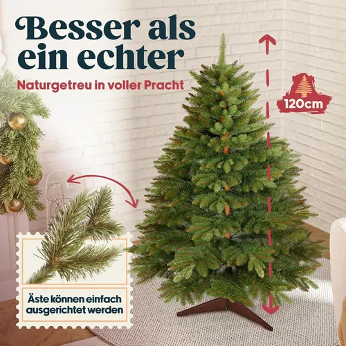 Weihnachtsbaum Pure Living Premium 120 cm
