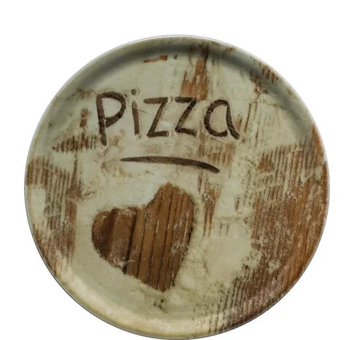 Saturnia Pizzateller Saturnia Napoli Flour Z31 Dekor Pizzateller 31 cm