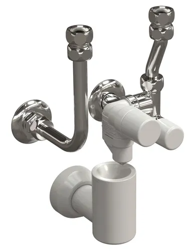 Thermoflow Sicherheitsgruppe SGKV 30 ohne Druckminderventil - Zubehör für Durchlauferhitzer, ideal für Warmwasserspeicher, geeignet bis 6 bar, sorgt für maximale Sicherheit ohne Druckminderventil.