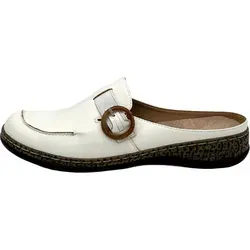 Nowaland Damen Clogs Hausschuhe leichte Pantoffeln atmungsaktive Pantoletten Sabots Slipper,Weiß,39 - 39