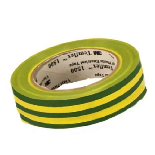 3M Isolierband TemFlex 15mm x 10 meter gr�n-gelb Preis fuer 2 Rollen