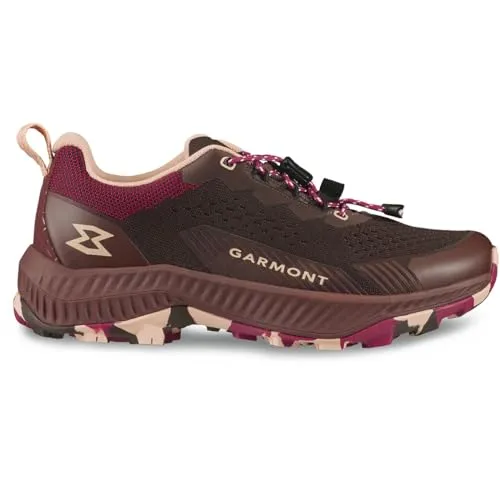 GARMONT 9.81 Pulse Damen Wanderschuhe - Braun - 39,5 - Leichte Wanderschuhe für Damen, ideal für Alltag und Freizeit. Aus recyceltem PET-Synthetikgewebe mit schnelltrocknendem Obermaterial und Garmont®-Fußbett für höchsten Komfort.