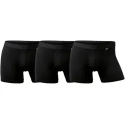 JBS 3P Microfiber Boxer Tights Schwarz - Herrenunterhosen aus hochwertiger Microfaser, bieten perfekten Sitz und hohen Tragekomfort – ideal für Alltag und Sport.
