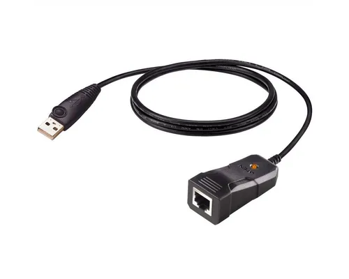Aten UC232BF USB to RJ-45 Console Adapter - USB-Adapter für RS-232 Konsolenanschluss, unterstützt Plug & Play und bietet eine schnelle Datenübertragungsrate von bis zu 921,6 Kbps – ideal für Netzwerkgeräte und industrielle Anwendungen.