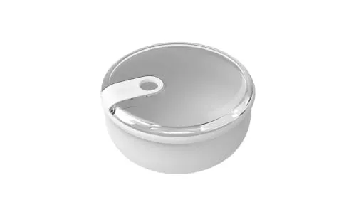 Frischhaltedose 1,8 l rund Ela weiß