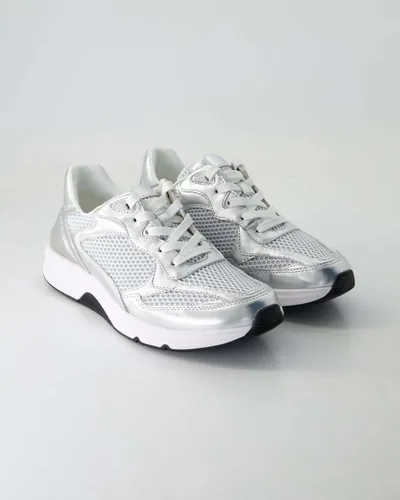Gabor Rollingsoft 66.893.10 Sneaker in silber von rollingsoft