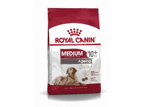 Royal Canin Size Medium Ageing 10+ - Trockenfutter für mittelgroße Hunde ab 10 Jahren, unterstützt gesundes Altern mit maßgeschneiderter Rezeptur