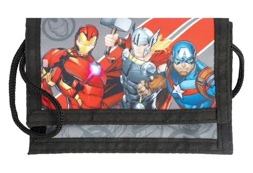 UNDERCOVER Brustbeutel Avengers Brustbeutel Geldbörse Geldbeutel Kinder Portemonnaie (1-tlg), Geldbeutel