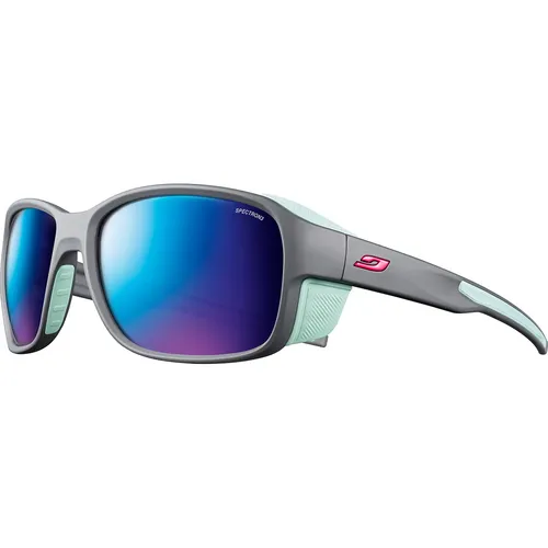 Julbo Monterosa II Sonnenbrille - Dunkel Grau - One Size - Sportbrillen mit 100% UV-Schutz und stylischem Design, ideal für Outdoor-Aktivitäten und sonnige Tage.