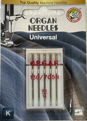Nähmaschinennadeln ORGAN 130/705H, Universal 90/14 5