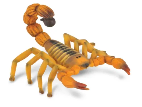 Collecta 88349 Gelber Sahara Dickschwanzskorpion 7 cm Wildtiere