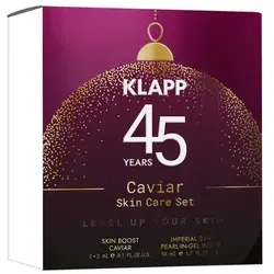 Klapp Caviar Skin Care Set 2025 - Tagespflege: Luxuriöses Anti-Aging Pflegeset mit Caviar-Effekt für intensive Feuchtigkeit und sichtbare Glättung, ideal für reife oder feuchtigkeitsarme Haut.