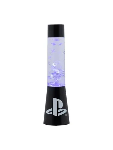 PlayStation Plastic Flow Lamp 33cm - PlayStation Kinderlampe, 33cm hoch mit fließenden Controller-Symbolen und blauem Licht für ein einzigartiges Gaming-Ambiente. Ideal für Gamerzimmer!