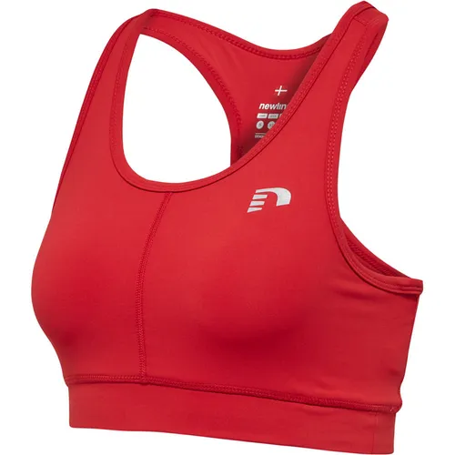 hummel Laufshirt New Line Womens Core Athletic Top - Sportliches Laufshirt aus atmungsaktivem Jerseystrick für optimalen Tragekomfort. Der reflektierende Logodruck sorgt für Sichtbarkeit bei schlechten Lichtverhältnissen.
