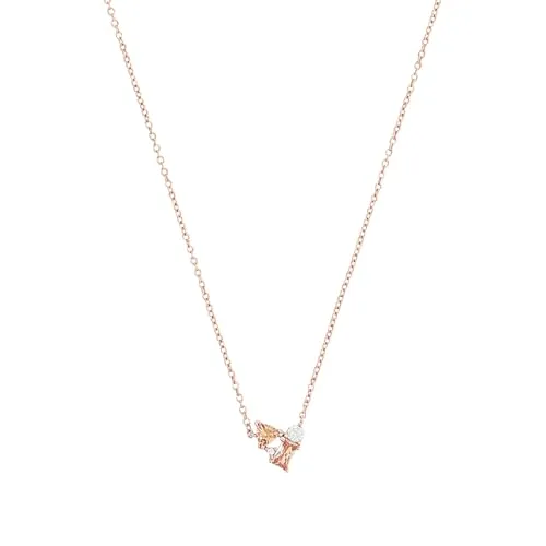 s.Oliver Damen Collier 925 Sterling Silber - Elegante Kette aus 925 Sterling Silber mit funkelndem Zirkonia-Anhänger, längenverstellbar (42+3 cm) und in edler Geschenkbox, ideal für besondere Anlässe.