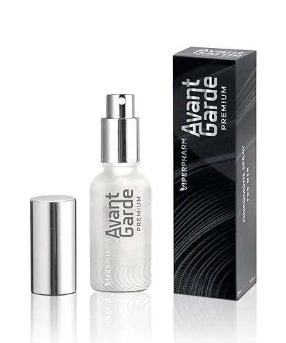Avant Garde Premium Parfüm mit Pheromonen für Männer - 25ml - Aphrodisiaka für Männer, steigert die Attraktivität mit langanhaltenden Pheromonen und einem verführerischen Holzduft.