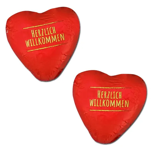  Storz Herzlich Willkommen, Choco Herz, 50 Stück 33,89€/1kg