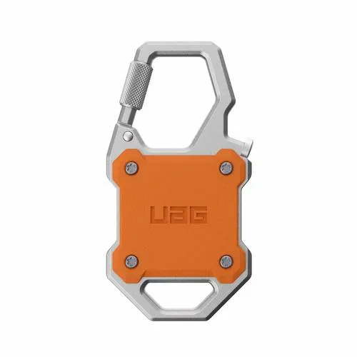 Urban Armor Gear Monarch Schlüsselanhänger für AirTag - Robuster Karabiner mit Flaschenöffner - Sichern Sie Ihren Apple AirTag mit der ultra-robusten Monarch-Hülle. Ideal für Outdoor-Aktivitäten, schützt sie vor Kratzern und Wasser. Der zuverlässige Karabiner hält alles sicher zusammen – perfekt für Abenteuer und den Alltag.